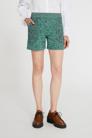 Short taille haute - Vert chiné