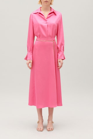Jupe mi-longue - Rose