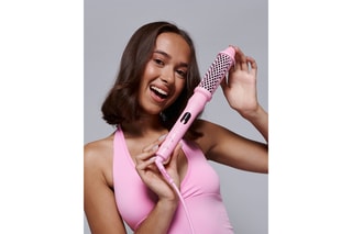 Brosse thermique infrarouge - Rose