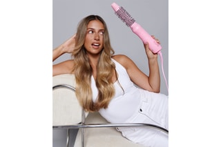 Brosse soufflante interchangeable 3 en 1 - Rose