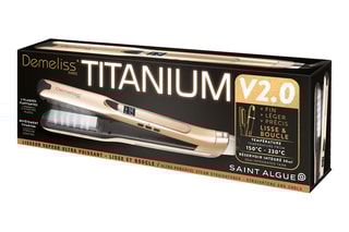 Lisseur Titanium V2 - 230 °C