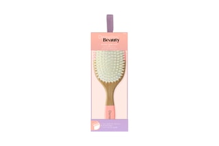 Brosse démêlante en bois - Rose
