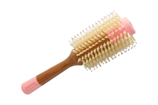 Brosse brushing en bois - Rose