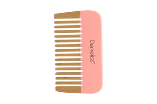 Peigne démêlant en bois - Rose