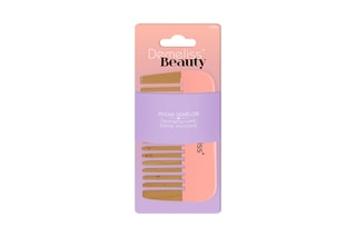 Peigne démêlant en bois - Rose