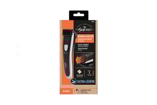 Tondeuse à barbe sans fil - - 7 longueurs de coupe