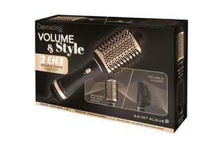 Brosse soufflante 2 en 1 Volume & Style