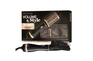 Brosse soufflante 2 en 1 Volume & Style