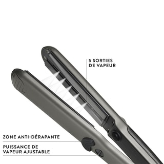 Lisseur vapeur léger &compact - Vapor Styler - Noir