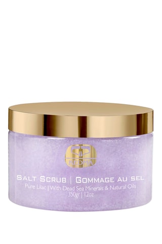 Huile exfoliante corps au sel - Lilas - 350 g