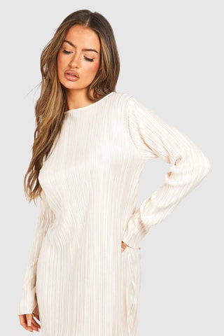 Robe droite - Beige