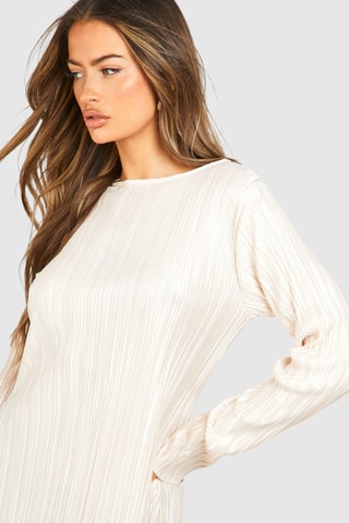 Robe droite - Beige