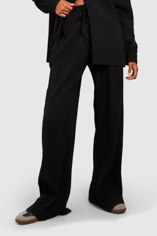 Pantalon wide legs - Noir
