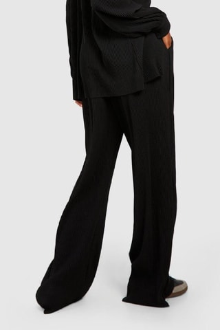 Pantalon wide legs - Noir