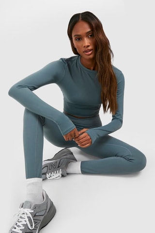 Crop top - Vert sauge
