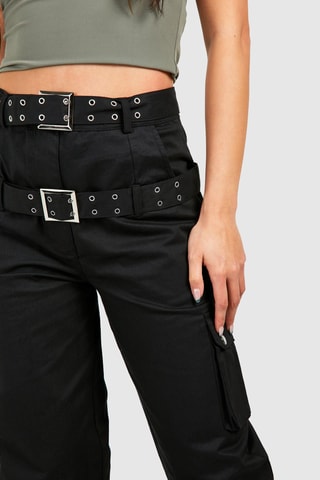 Pantalon cargo - Noir