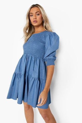 Robe patineuse - Bleu clair