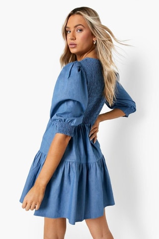 Robe patineuse - Bleu clair