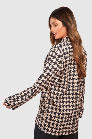 Blazer relaxed - Camel et noir