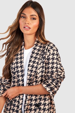 Blazer relaxed - Camel et noir