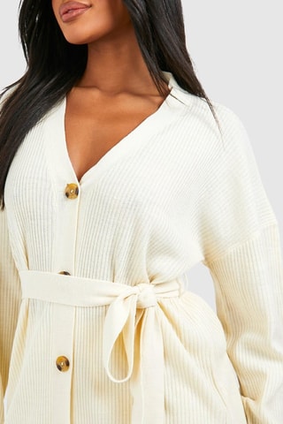 Gilet et pantalon wide legs - Écru
