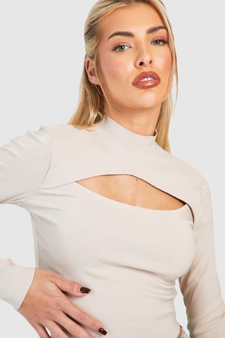 Crop top - Beige