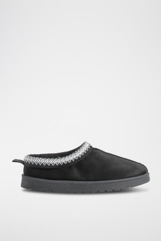 Mules fourrées - Noir