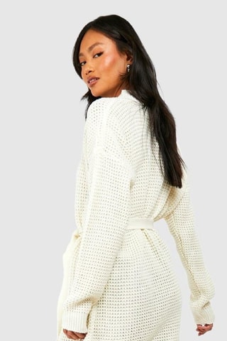 Robe pull - Crème