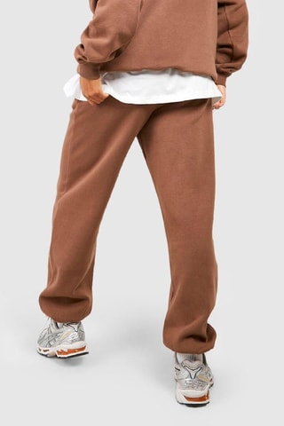 Sweat oversize et pantalon - Marron