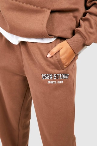 Sweat oversize et pantalon - Marron