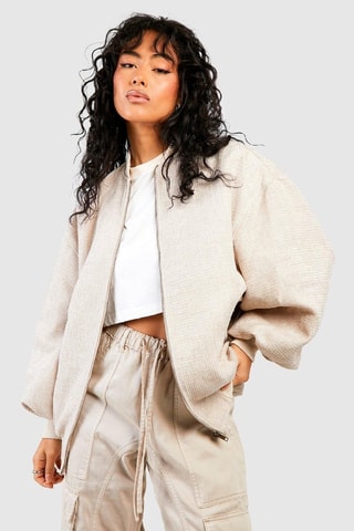 Veste oversize - Beige