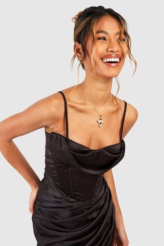 Robe midi - Noir