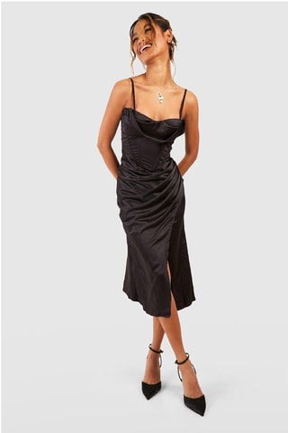 Robe midi - Noir