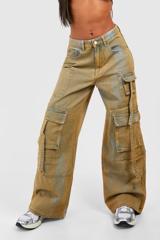Jean cargo - Marron