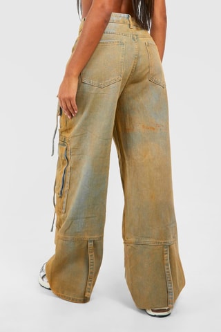 Jean cargo - Marron