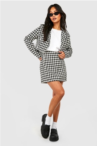 Minijupe taille haute - Noir