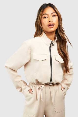 Veste relaxed - Beige
