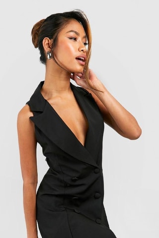 Robe chemise - Noir