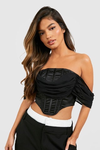 Crop top - Noir
