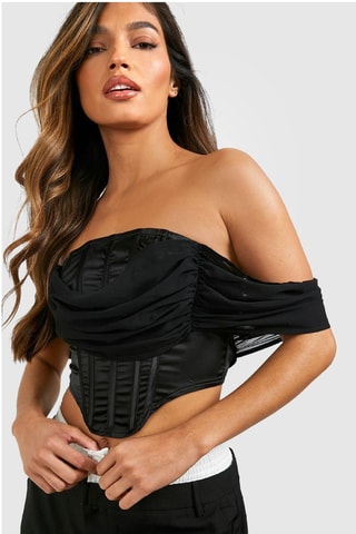 Crop top - Noir