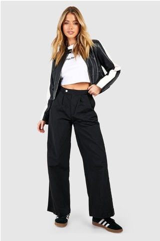 Pantalon droit - Noir