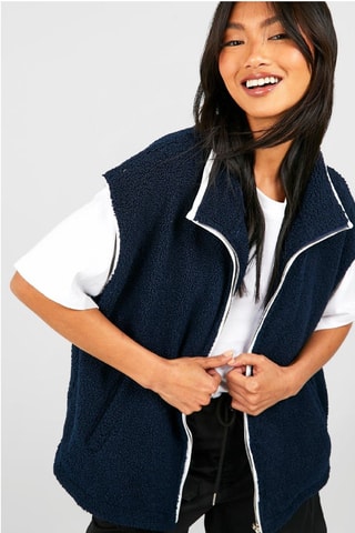Gilet sans manches - Bleu marine
