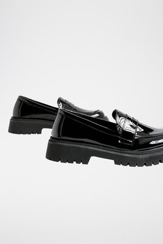 Mocassins vernis - Noir