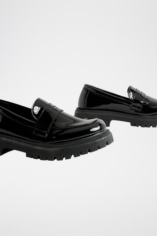 Mocassins vernis - Noir