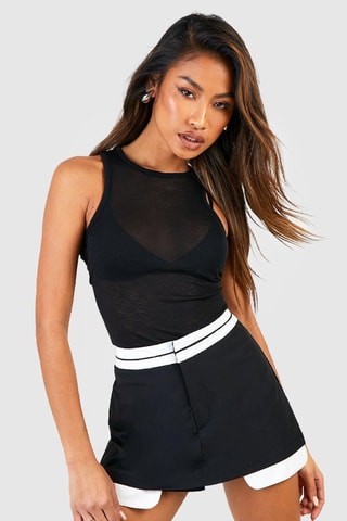 Jupe-short - Noir