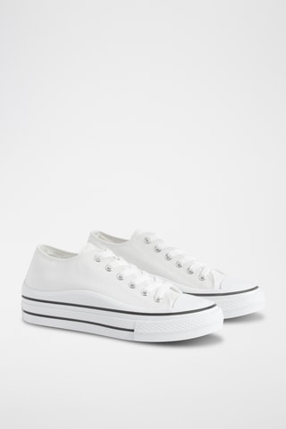 Baskets plateformes - Blanc