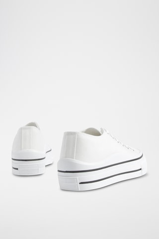 Baskets plateformes - Blanc