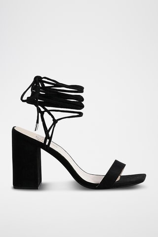 Sandales à talons - Noir