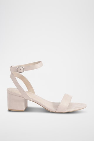 Sandales à talons - Beige