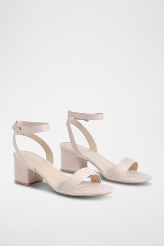 Sandales à talons - Beige